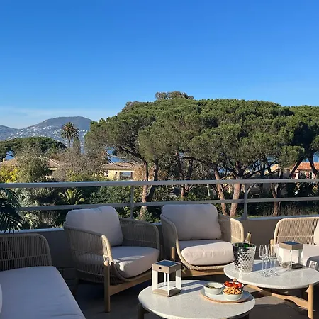 شقة Terrasse Vue A - Appt 3 Chambres *